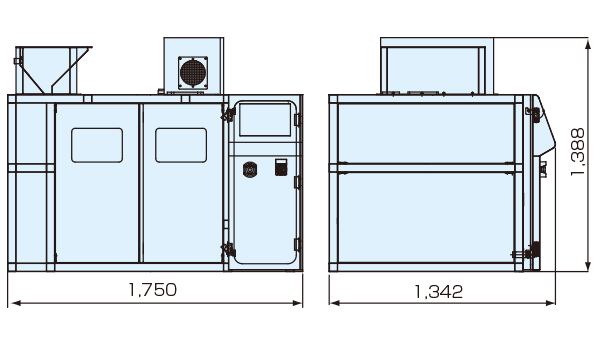 pcs600bds寸法図